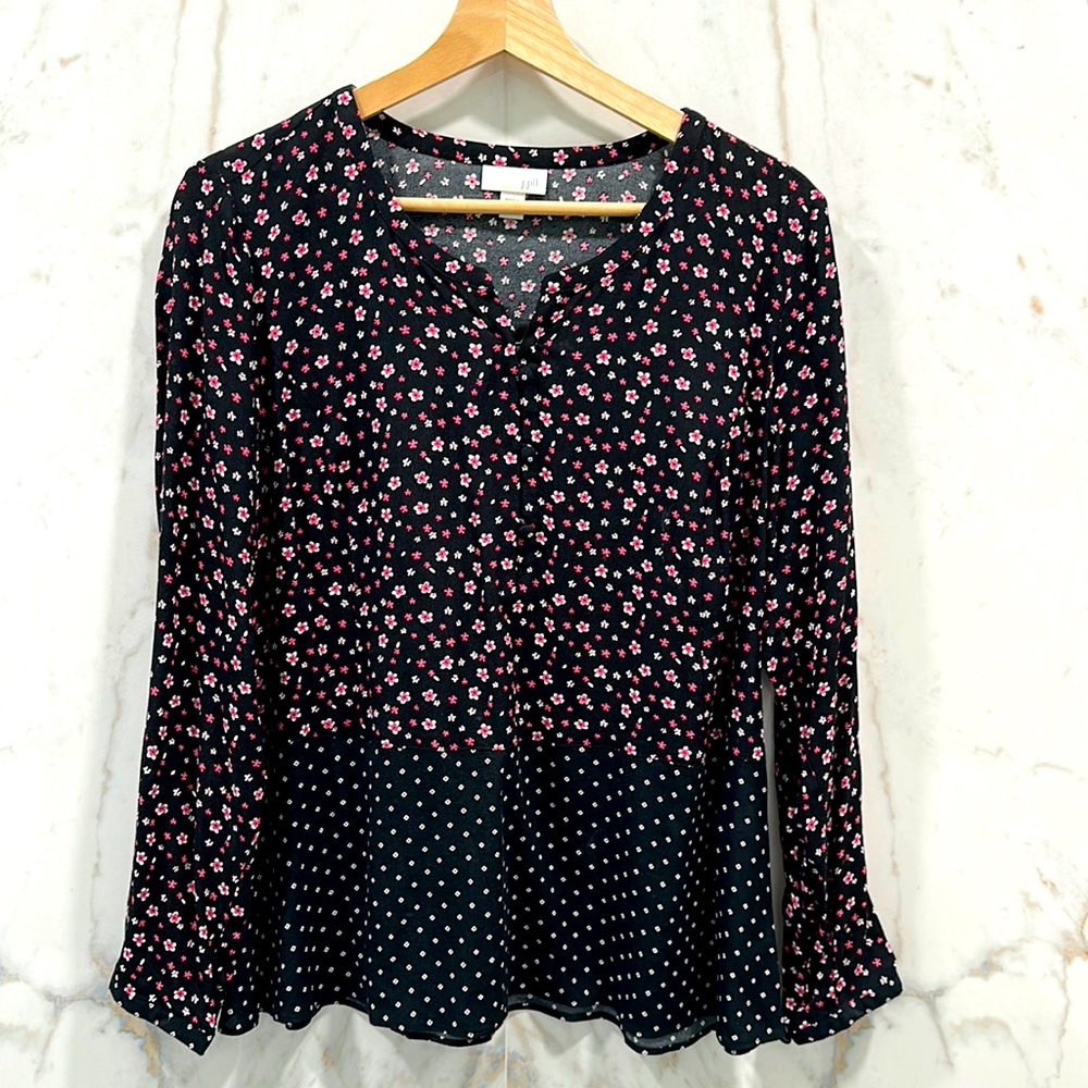 JJill Floral top